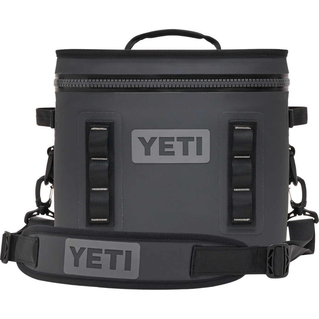 2026 YETI Hopper Flip 12 Soft Cooler 70000002200 - Charcoal